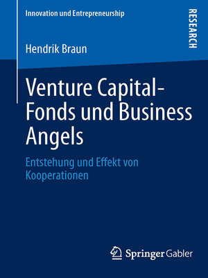 cover image of Venture Capital-Fonds und Business Angels